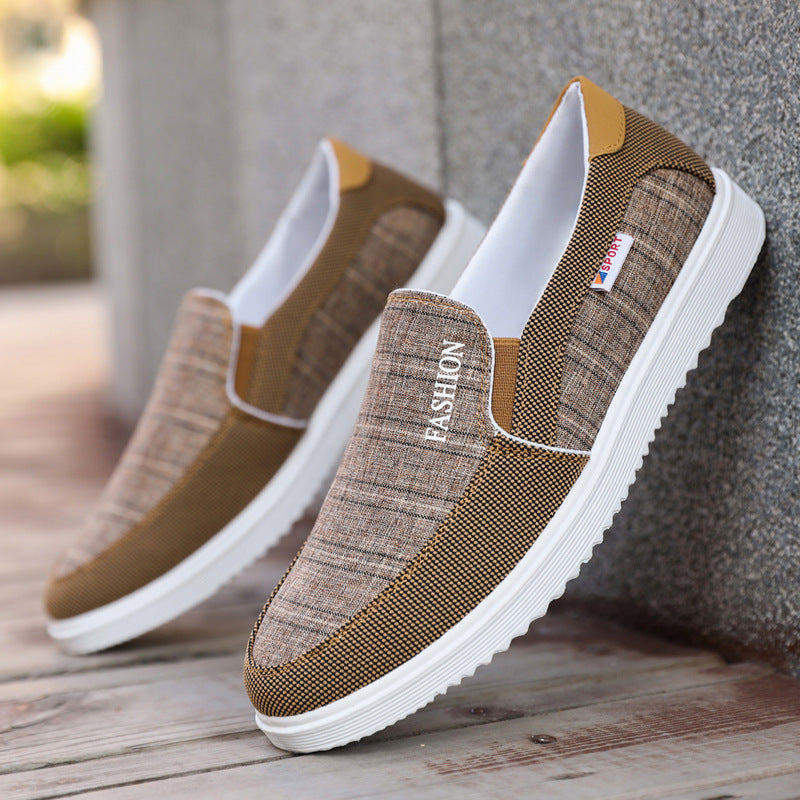 Zapatos casuales para hombre, zapatos de tabla, zapatos de lona transpirables