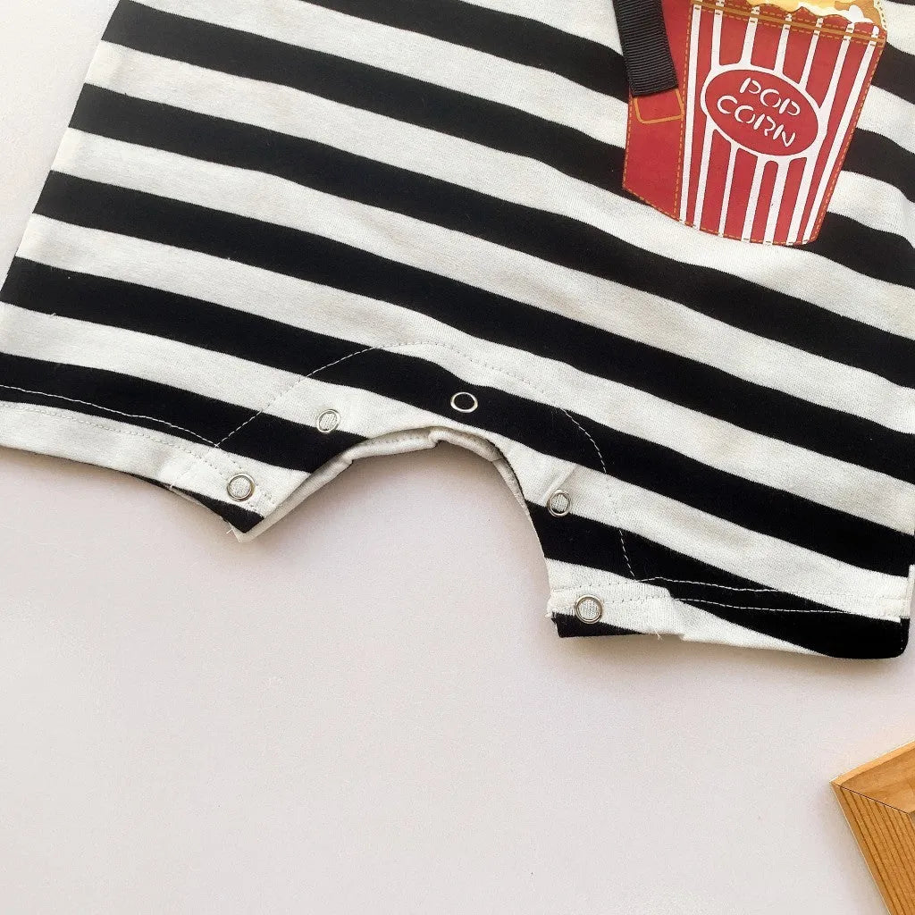 Traje de gateo para niños Stripe Out Ha Clothing
