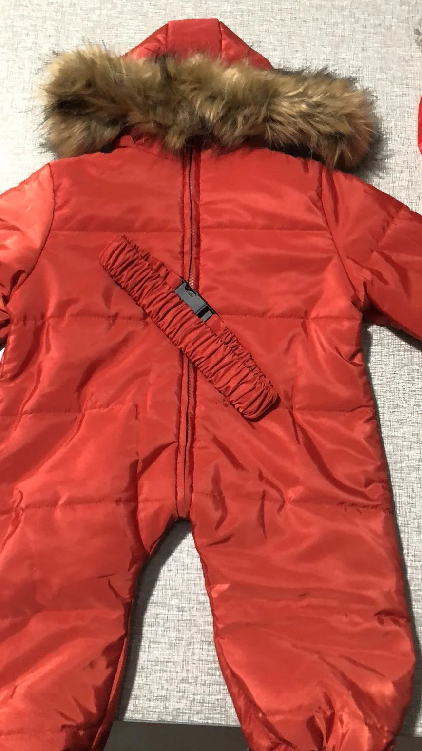 Épaissie super chaud d'une seule pièce coton manteau