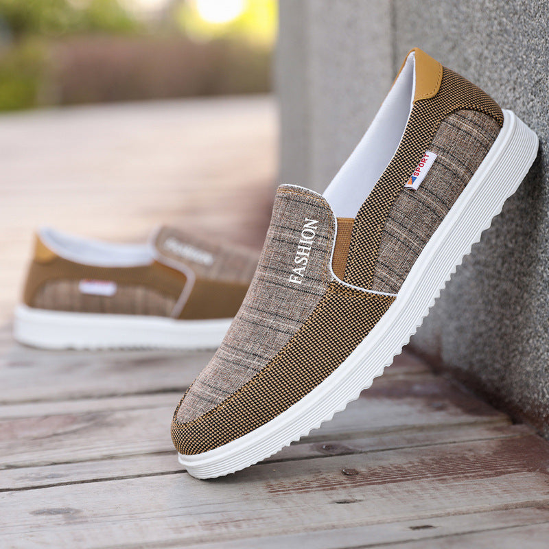 Zapatos casuales para hombre, zapatos de tabla, zapatos de lona transpirables