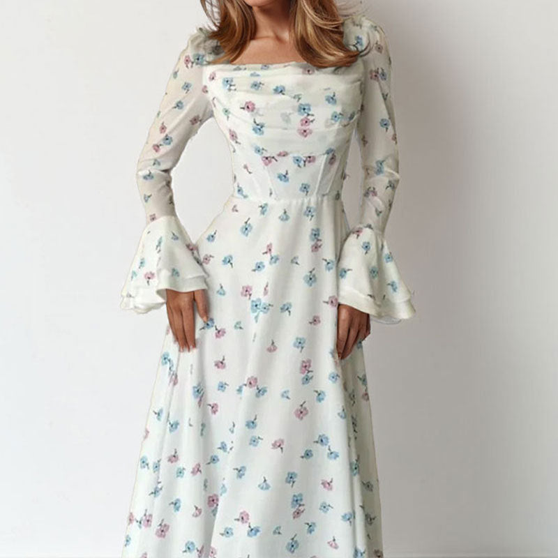 Women's Clothing Waist-tight European And American Style Dress