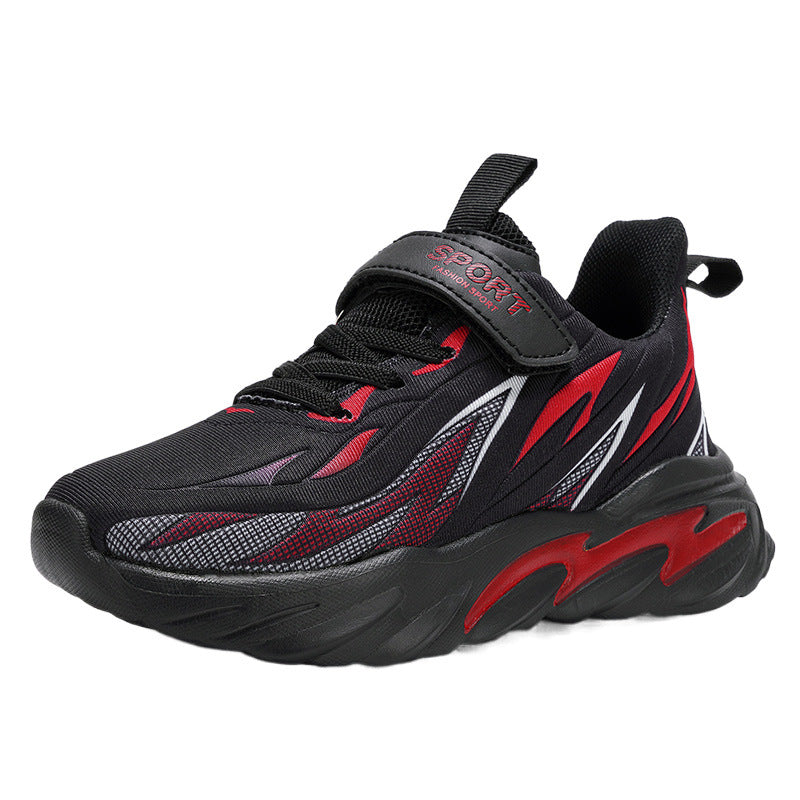 Zapatillas para niños, ligeras, a la moda, combinables, de 7 a 12 años, primavera y otoño, transpirables