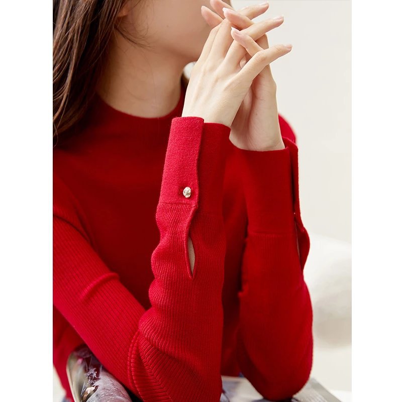 Suéter abrigado personalizado de moda para mujer
