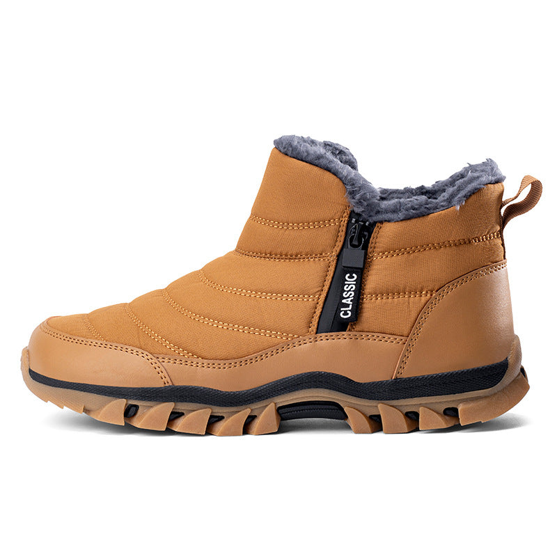 Zapatos de senderismo antideslizantes con material que retiene el calor en invierno y primavera
