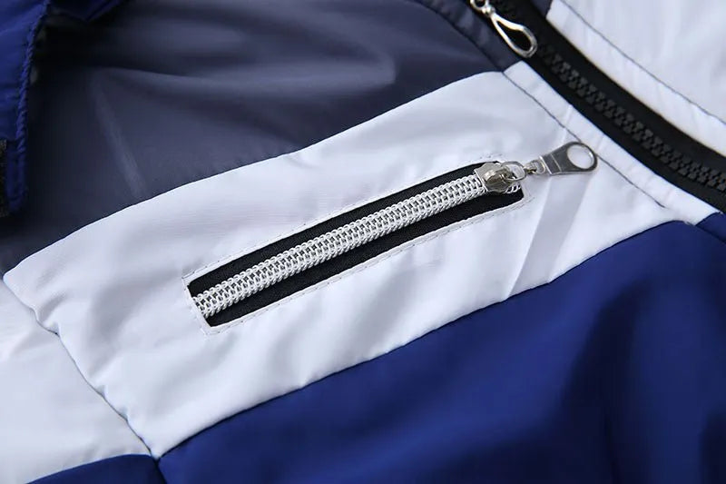 À Manches longues À Capuche Rembourré Veste Pour Les Garçons - Enfance - Heureuse