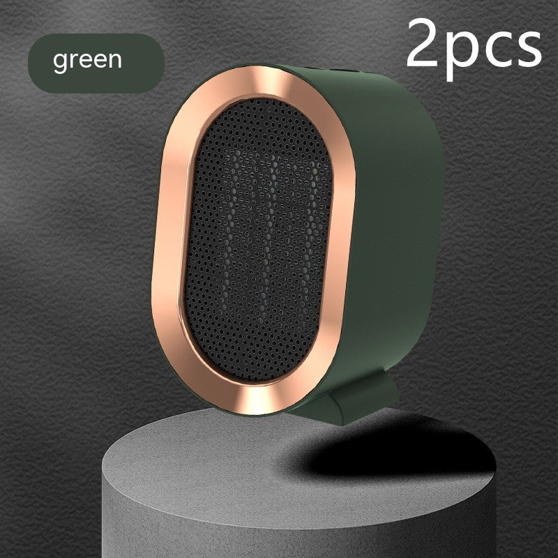 Calentador eléctrico de escritorio, Mini ventilador calefactor portátil, 220V, PTC, calefacción de cerámica, soplador de aire caliente, máquina calentadora para el hogar y la Oficina