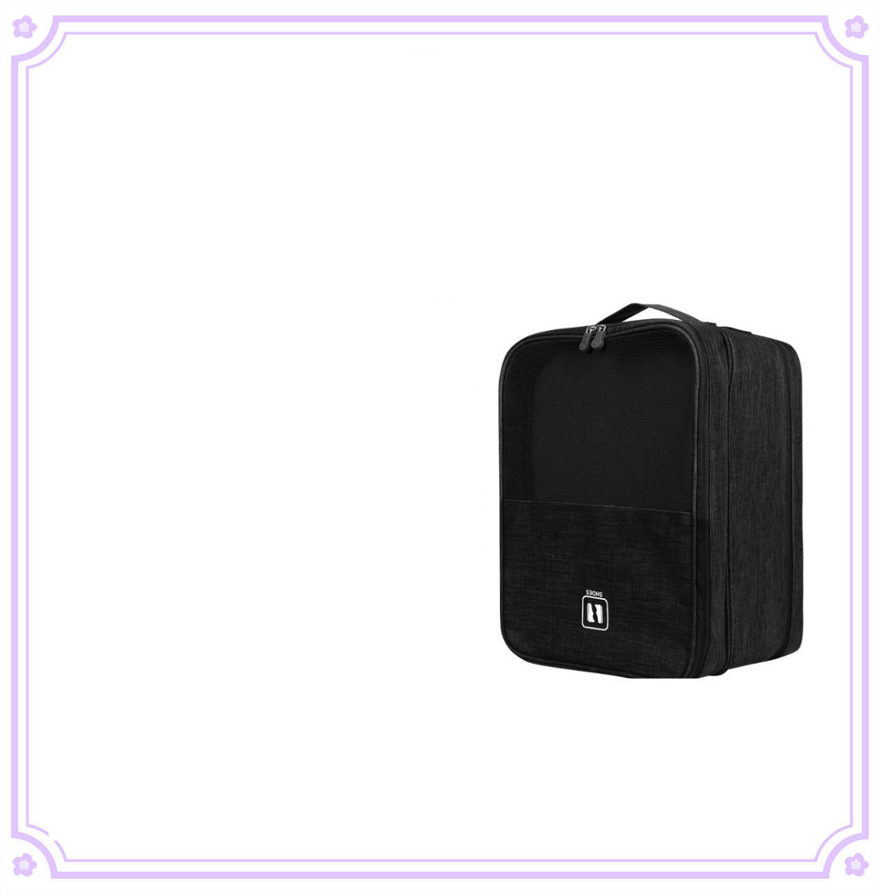 Bolsa de viaje para zapatos, caja de almacenamiento portátil, a prueba de polvo, portátil