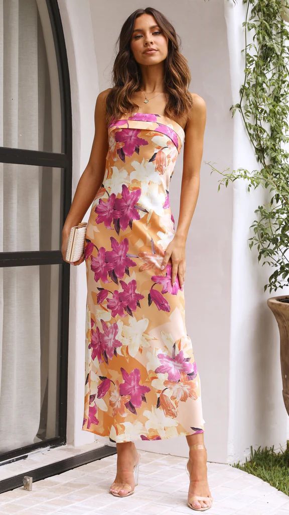 Vestido largo de verano con escote tubo y espalda descubierta, estampado floral, para fiesta y noche, para mujer