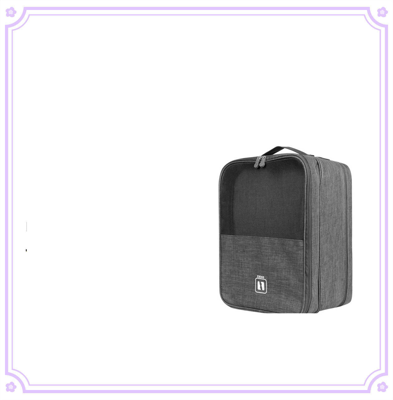Bolsa de viaje para zapatos, caja de almacenamiento portátil, a prueba de polvo, portátil