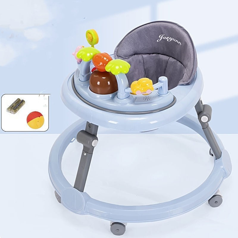 Andador para bebés multifuncional anti-O-piernas antivuelco para niños y niñas