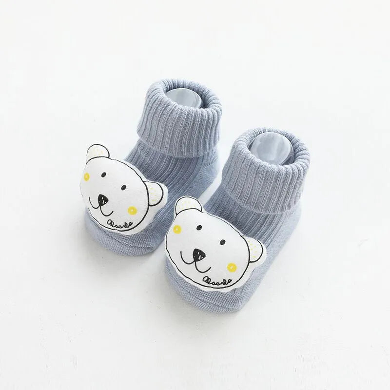 Calcetines para bebé, dispensador de pegamento, antideslizantes, sueltos, calcetines para bebé, calcetines de suelo para niños