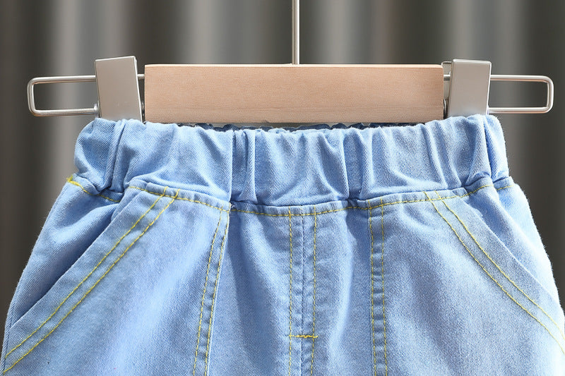 Ropa de verano para niños de estilo occidental y coreano