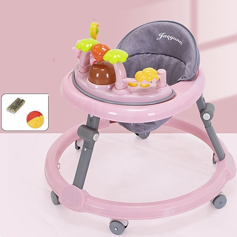 Andador para bebés multifuncional anti-O-piernas antivuelco para niños y niñas