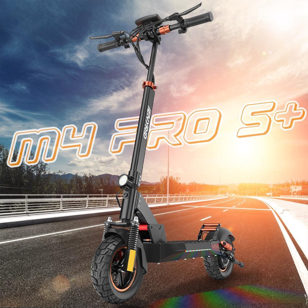 New IE Kugou M4 Pro S With Seat High Speed Electric City Scooter Suitable For Young Adults Teenagers