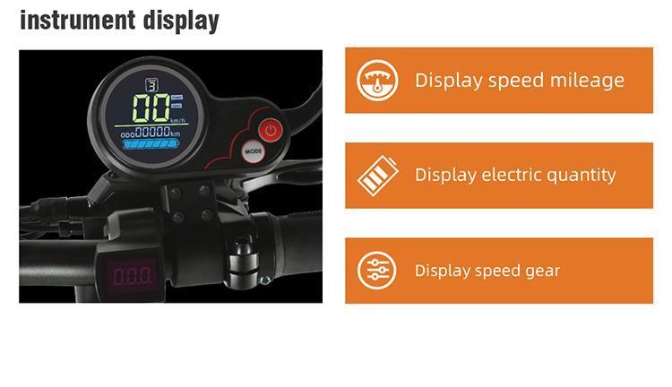 High Safety Level Two-wheeled Intelligent Balance Electric Long-range Electric Off-road Scooter