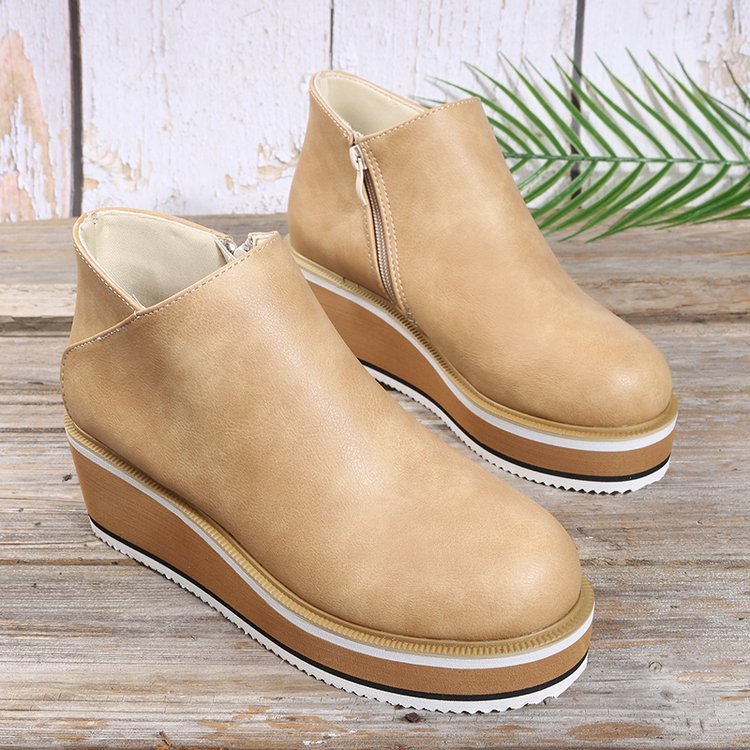 Zapatos casuales de mujer con parte inferior gruesa 43 de talla grande