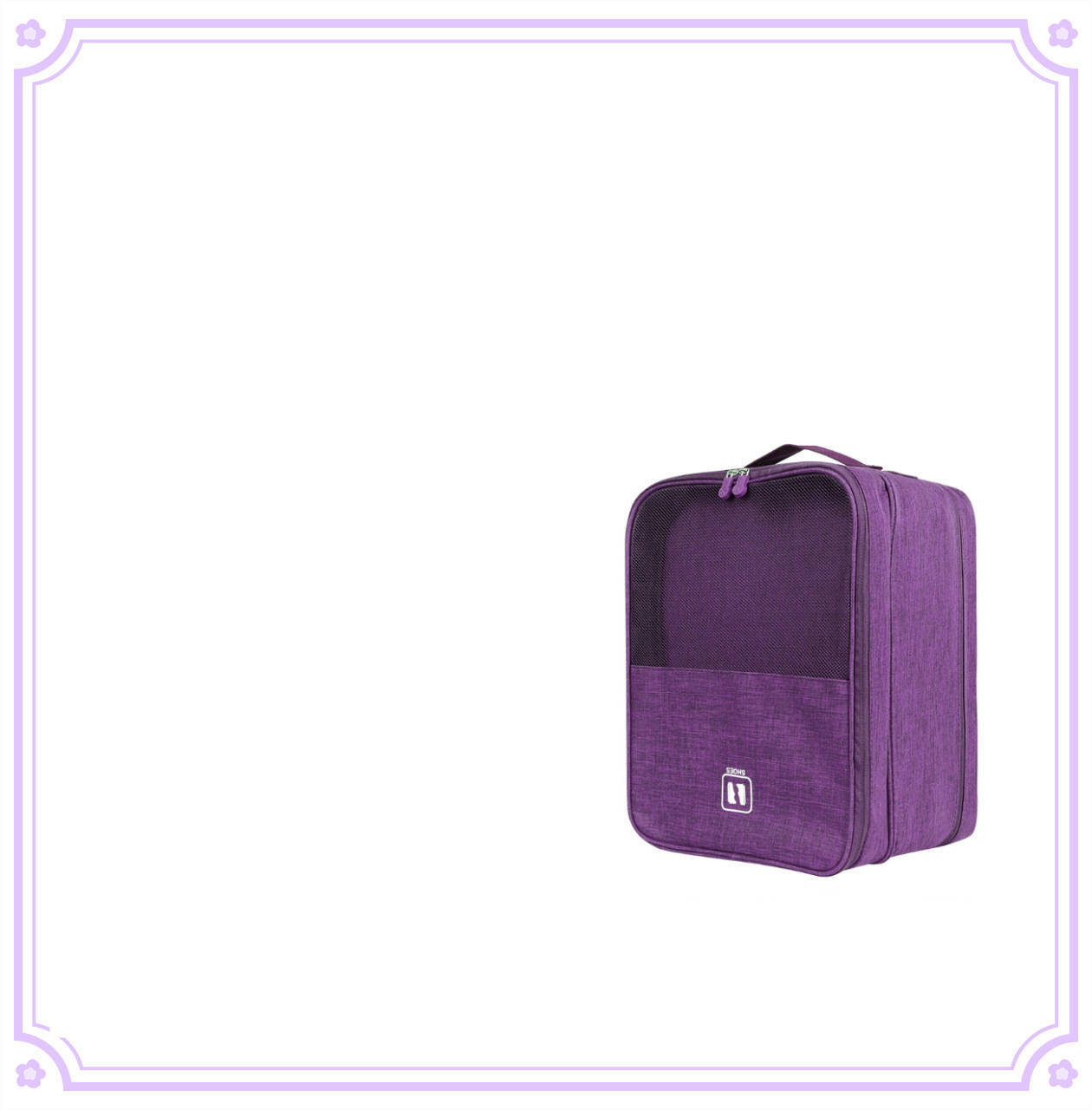Bolsa de viaje para zapatos, caja de almacenamiento portátil, a prueba de polvo, portátil