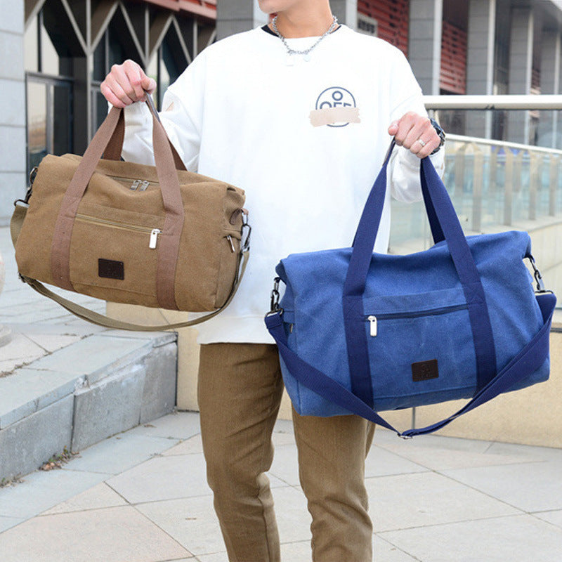 Men's Travel Canvas Bag Going Out Duffel For Men
