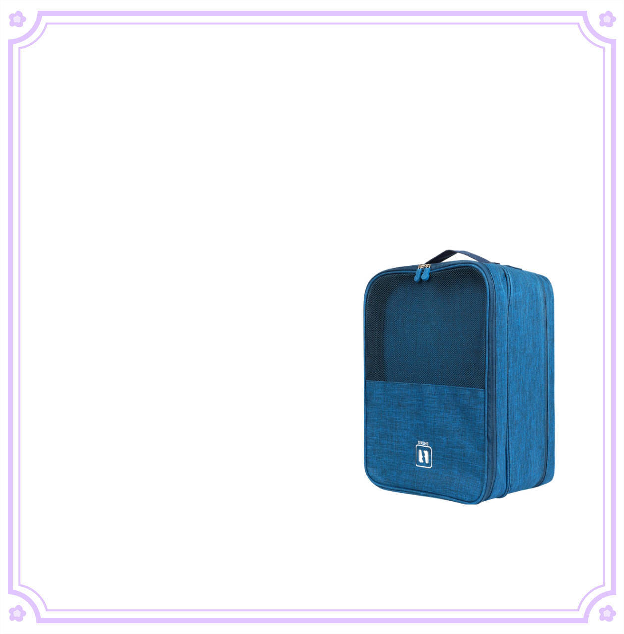 Bolsa de viaje para zapatos, caja de almacenamiento portátil, a prueba de polvo, portátil
