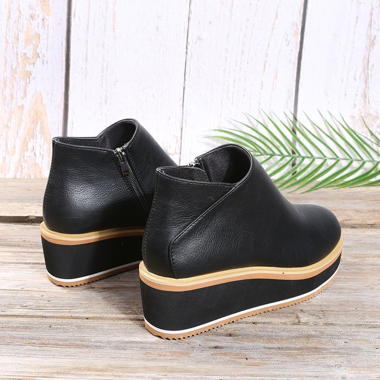 Zapatos casuales de mujer con parte inferior gruesa 43 de talla grande