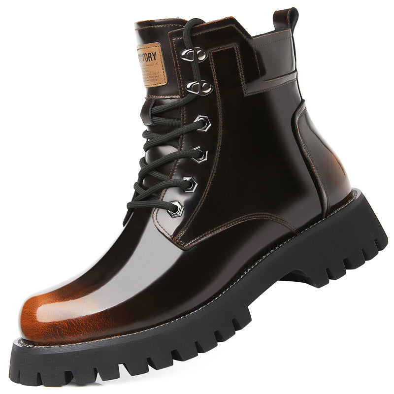 Botas Martin Otoño Invierno Plataforma media caña para hombre