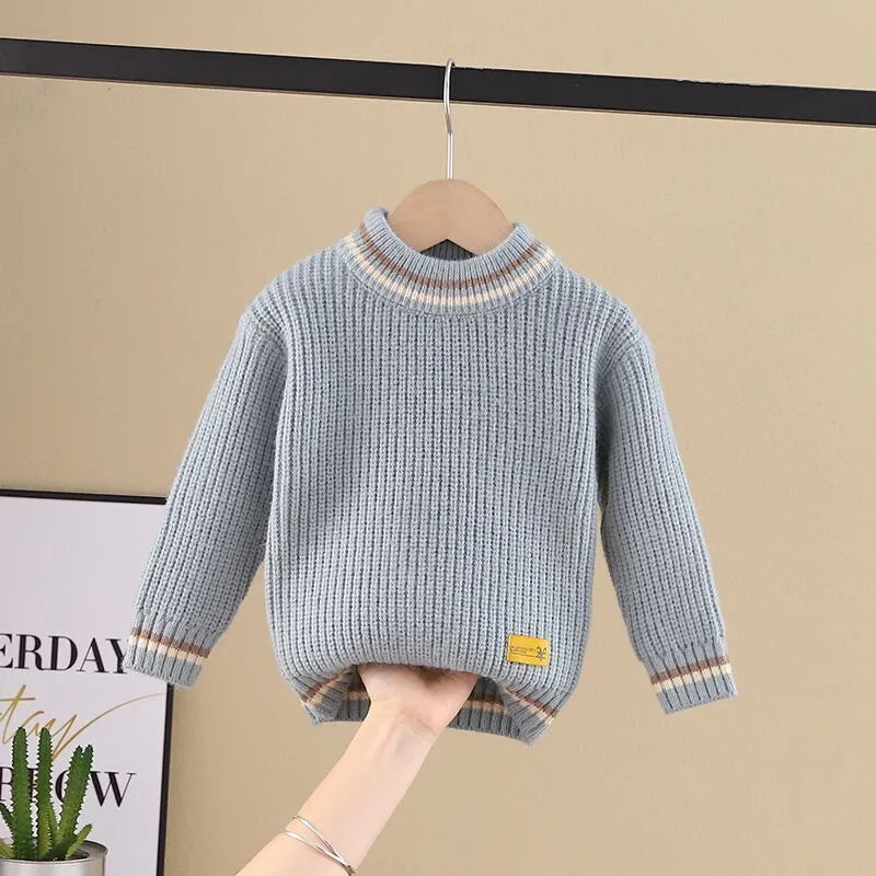 Jersey cuello redondo para niño