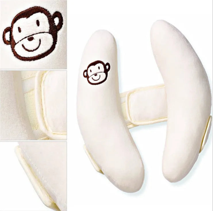 Almohada de protección para la cabeza del asiento de coche en forma de U para bebé