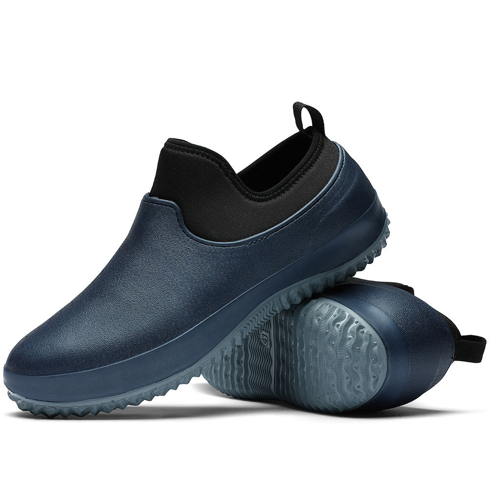 Botas de lluvia unisex de invierno para hombre Botas de nieve cálidas antideslizantes para hombre