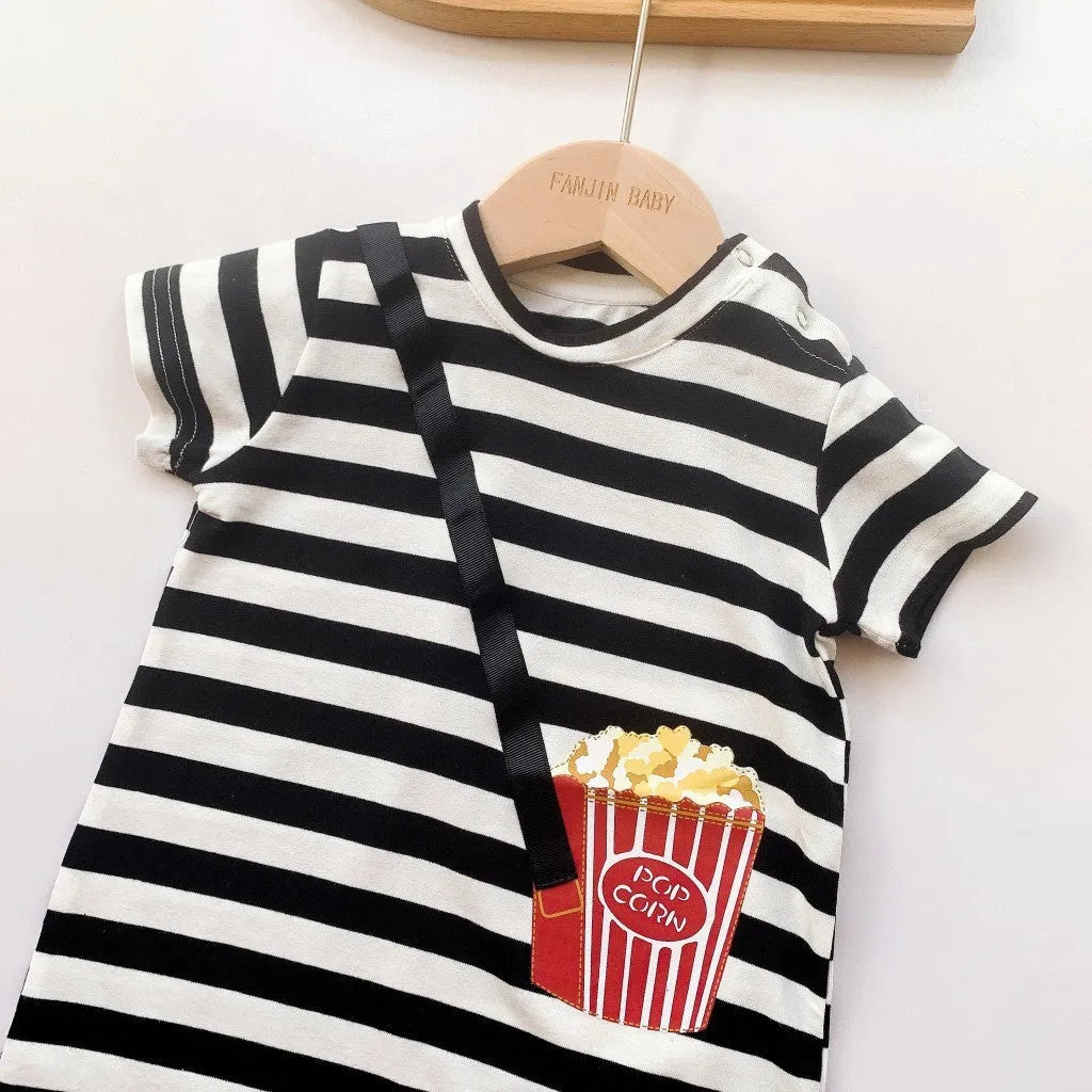 Traje de gateo para niños Stripe Out Ha Clothing