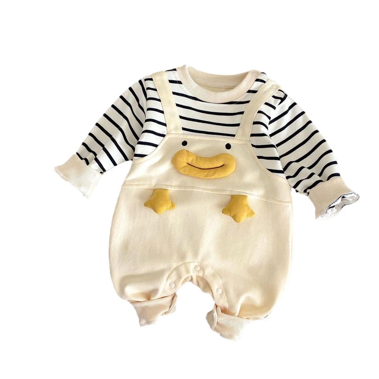 Mono de Otoño para Salir de Bebé de Mes Pequeño