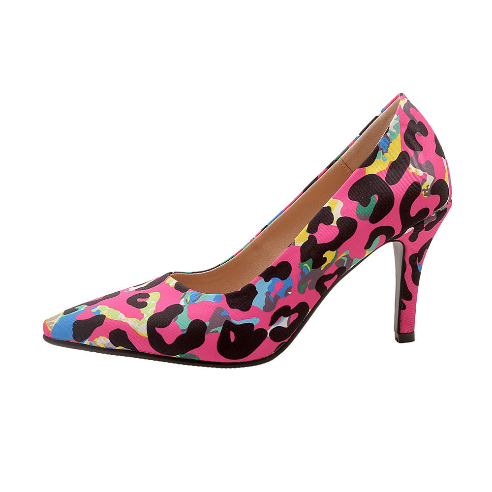 Pointed High Heels European And American Style Women