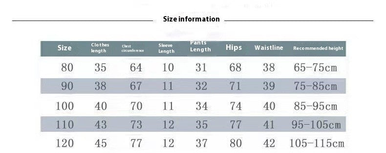 Ropa de verano para niños de estilo occidental y coreano