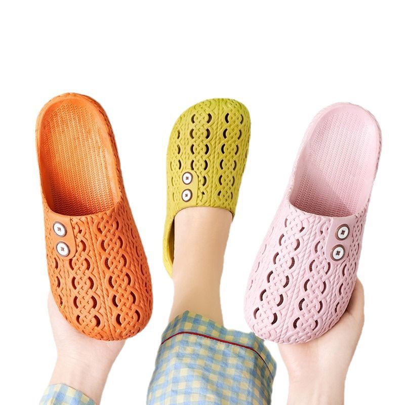 Women's Non-slip Home Closed-toe Slippers