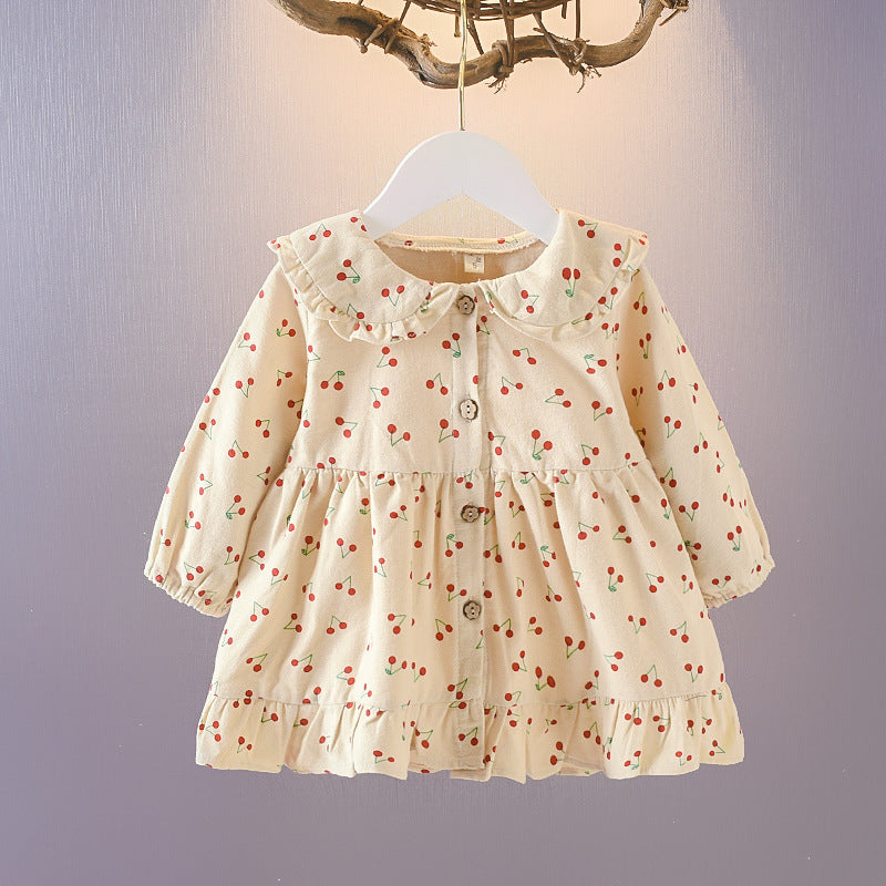 Traje de ropa de otoño para niña