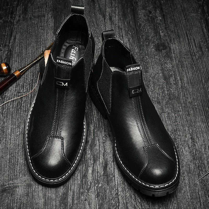 Zapatos de hombre Zapatos casuales de negocios Plataforma retro británica