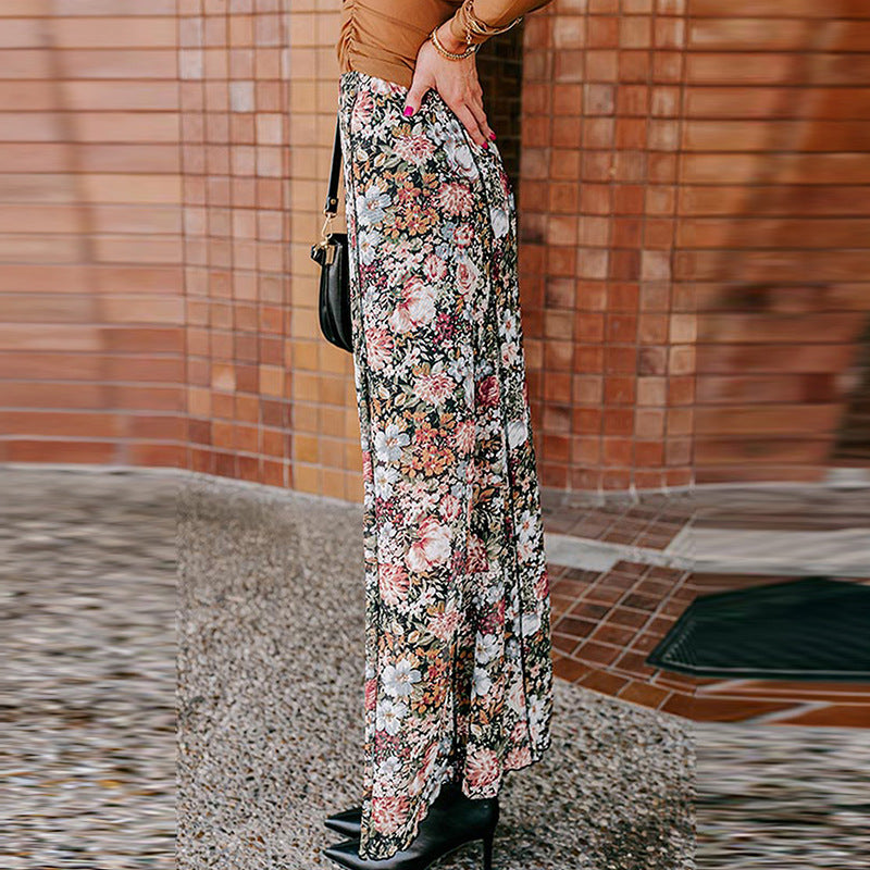 Vestido tubo con estampado floral multicolor para mujer