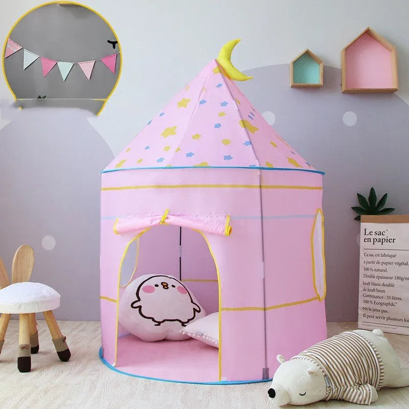 Tente enfant maison de jeu bébé intérieur princesse Playhouse château