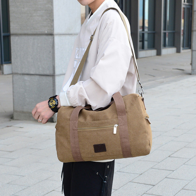 Men's Travel Canvas Bag Going Out Duffel For Men