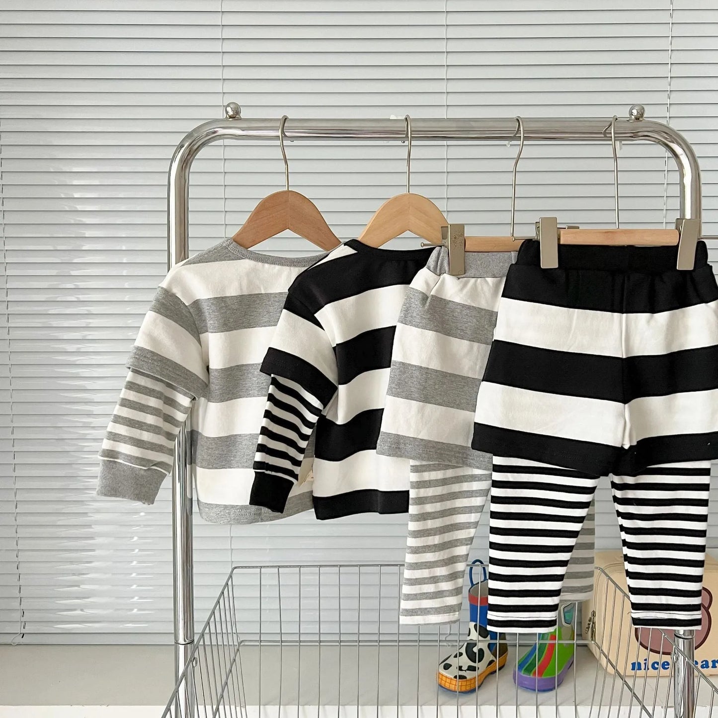 Traje de bebé de niño de otoño de personalidad de moda