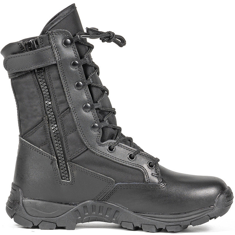 Botas de combate altas Botas safari verdes Combate ligero