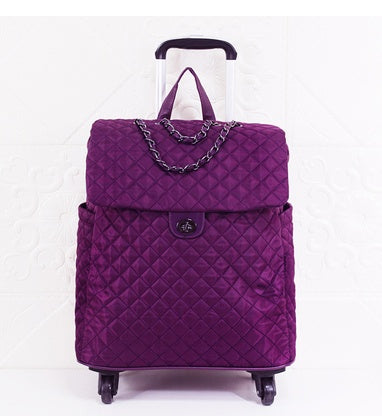 Bolsa de viaje impermeable de gran capacidad, equipaje universal con ruedas.