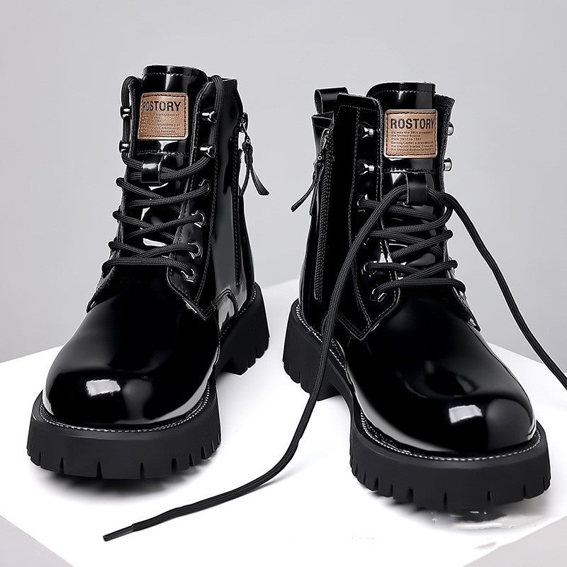 Botas Martin Otoño Invierno Plataforma media caña para hombre