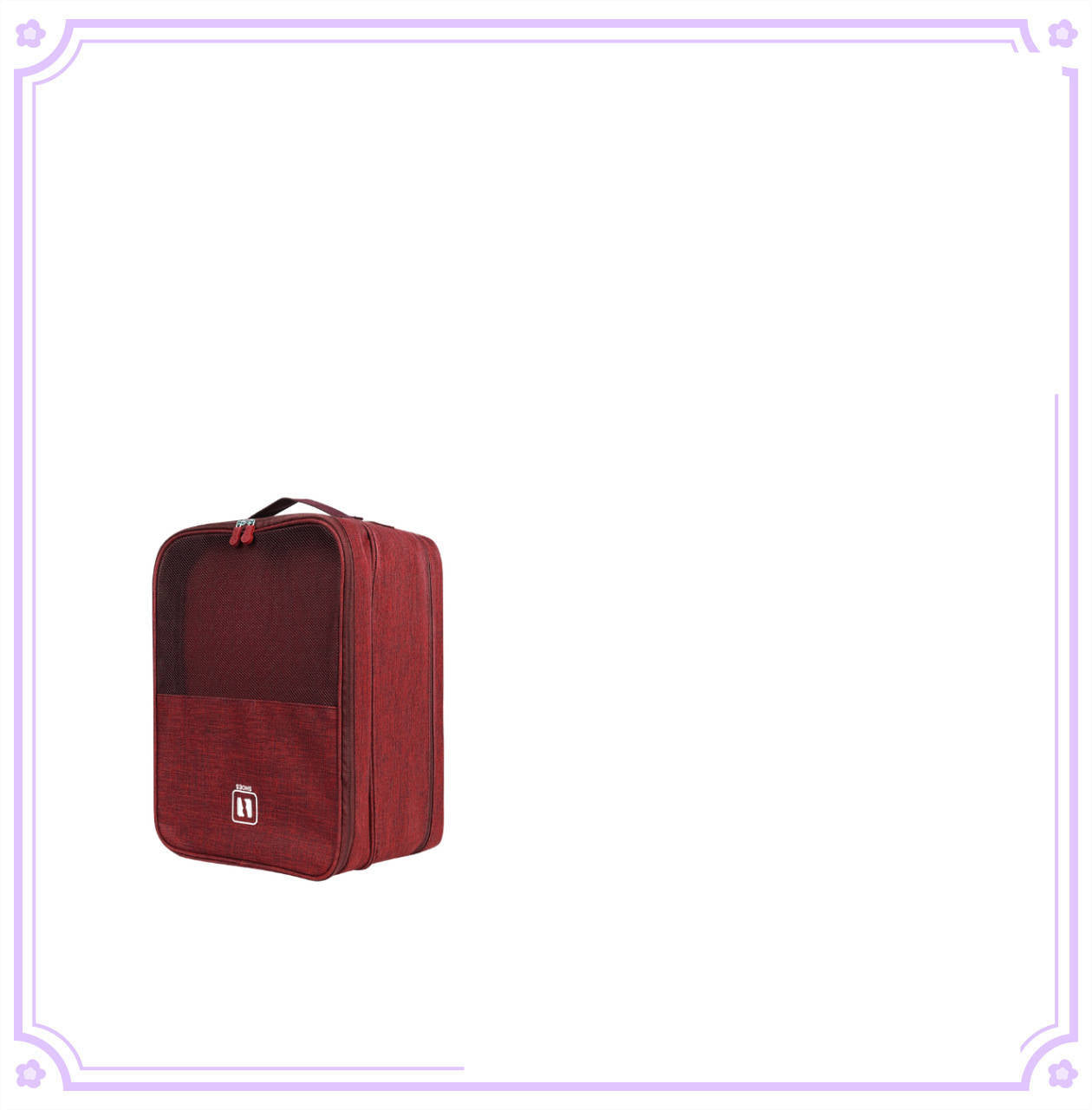 Bolsa de viaje para zapatos, caja de almacenamiento portátil, a prueba de polvo, portátil