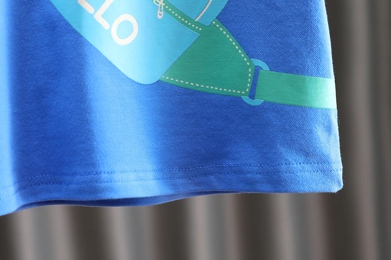 Ropa de verano para niños de estilo occidental y coreano