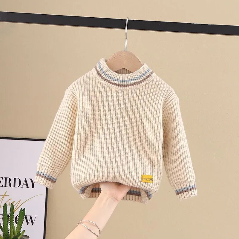 Jersey cuello redondo para niño