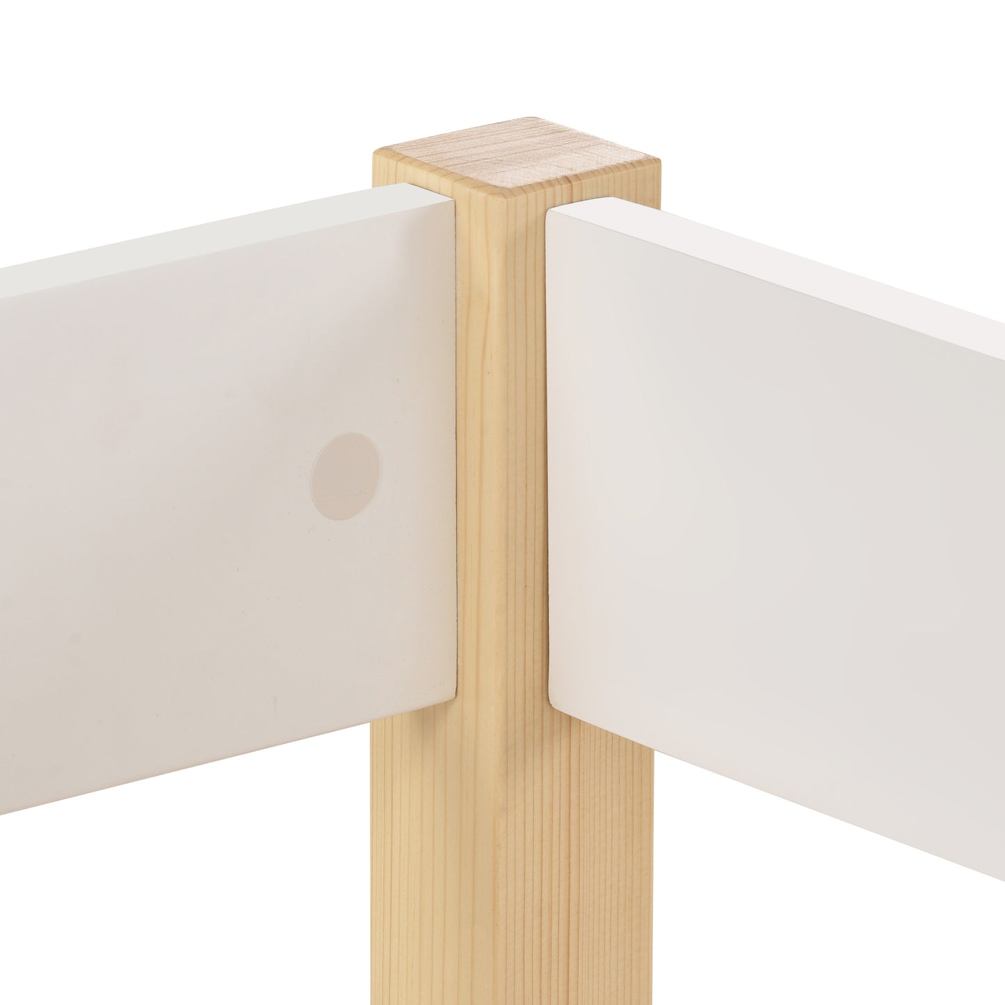 Cama infantil de pino de 90 x 190 cm