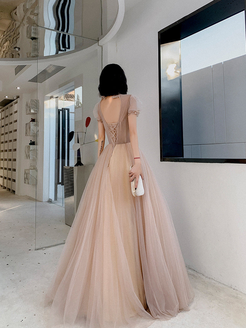 Vestido de novia para banquete, reunión anual y presentación