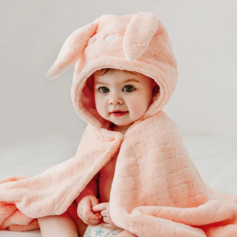 Serviette de bain polaire corail Lion Koala Serviette de bain