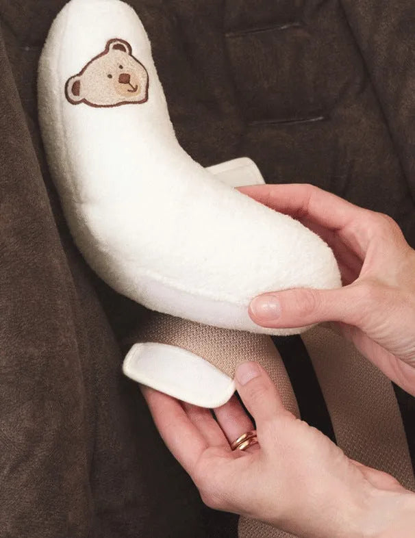 Almohada de protección para la cabeza del asiento de coche en forma de U para bebé