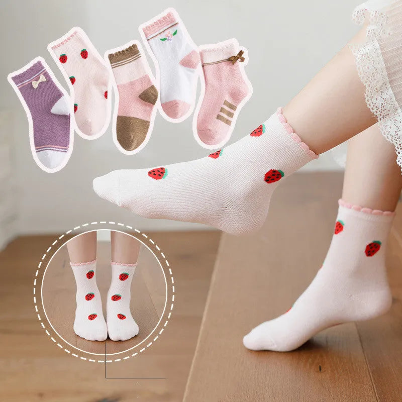 Los calcetines de los niños de los nuevos productos peinaron el arco del algodón